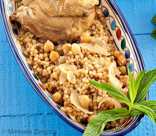 Maftoul (Palestinian Couscous)