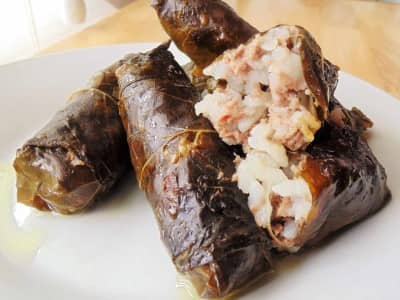 Stuffed Grape Leaves